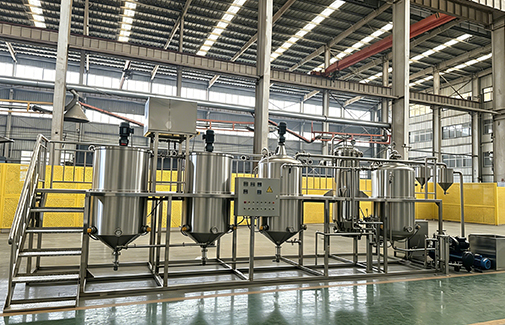 Rubber Seed Crude Oil Refining Equipment | 1–30 Tons/Day
