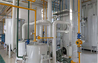 Fish oil refinery plant 